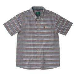 HIPPYTREE Shirt MONTAUK S/S WOVEN Brown