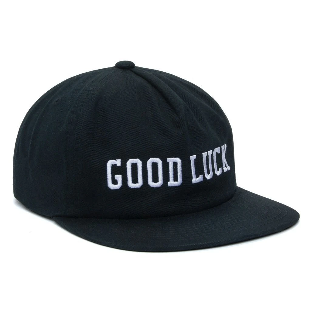 HUF Goodluck Snapback - Black 3 HUF Goodluck Snapback - Black