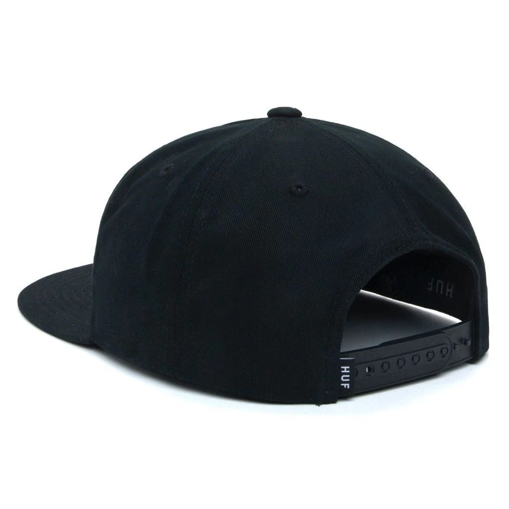 HUF Goodluck Snapback - Black 4 HUF Goodluck Snapback - Black – Bild 2