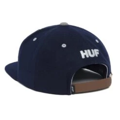 HUF Home Base 6 Panel Cap - Navy -Skateshop24 Skateboard ht00627 navy 3 1280x1280