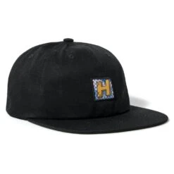 HUF Tresspass 6 Panel Hat - Black