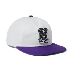 HUF H-Star Snapback - White