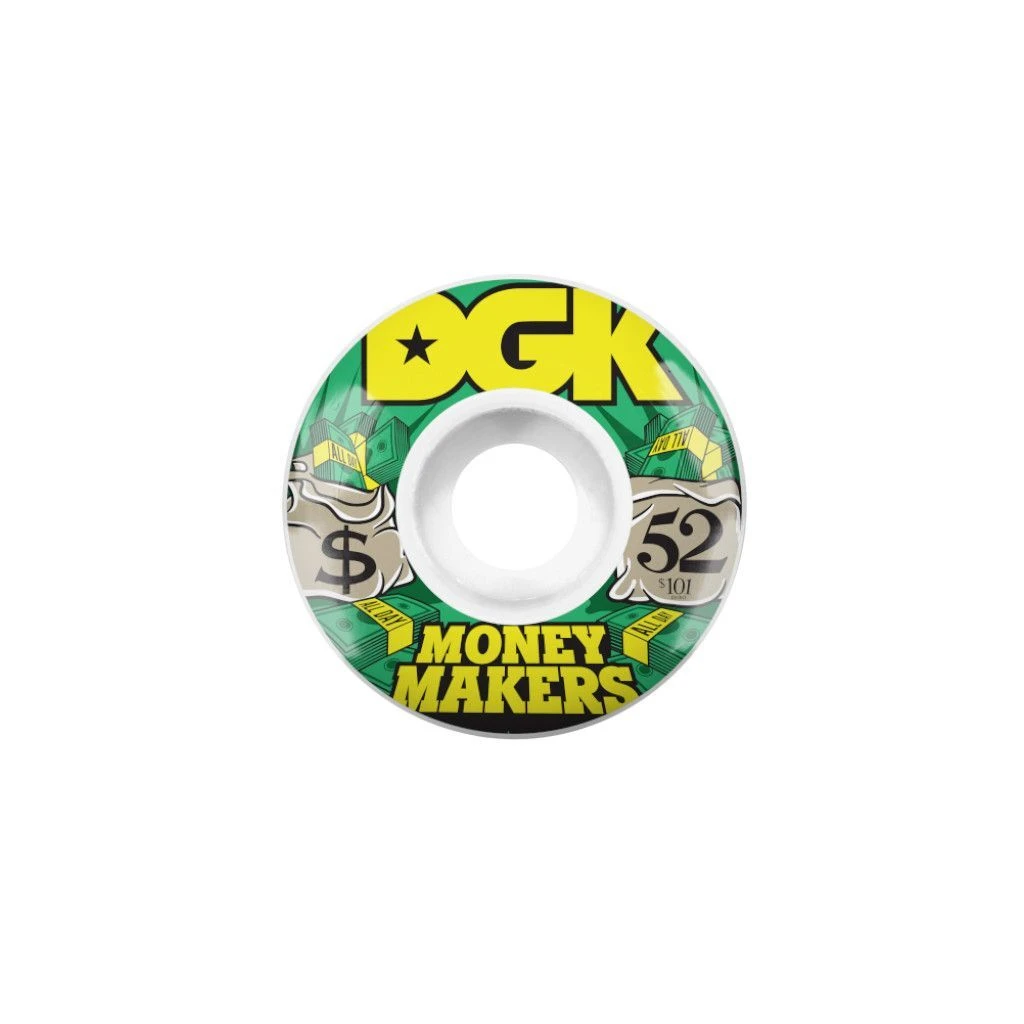 DGK Money Makers Wheels - 52mm 3 DGK Money Makers Wheels - 52mm