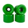 Blank Longboard Wheels Lime Green 70mm 80a
