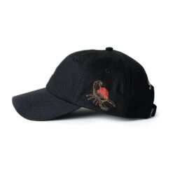 Primitive Scorpio Strapback Cap - Black -Skateshop24 Skateboard pa323h04 blk 2 1280x1280