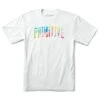 Primitive Collegiate Drip T-Shirt - White -Skateshop24 Skateboard papho2212 wht 1 1280x1280