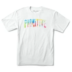 Primitive Collegiate Drip T-Shirt - White
