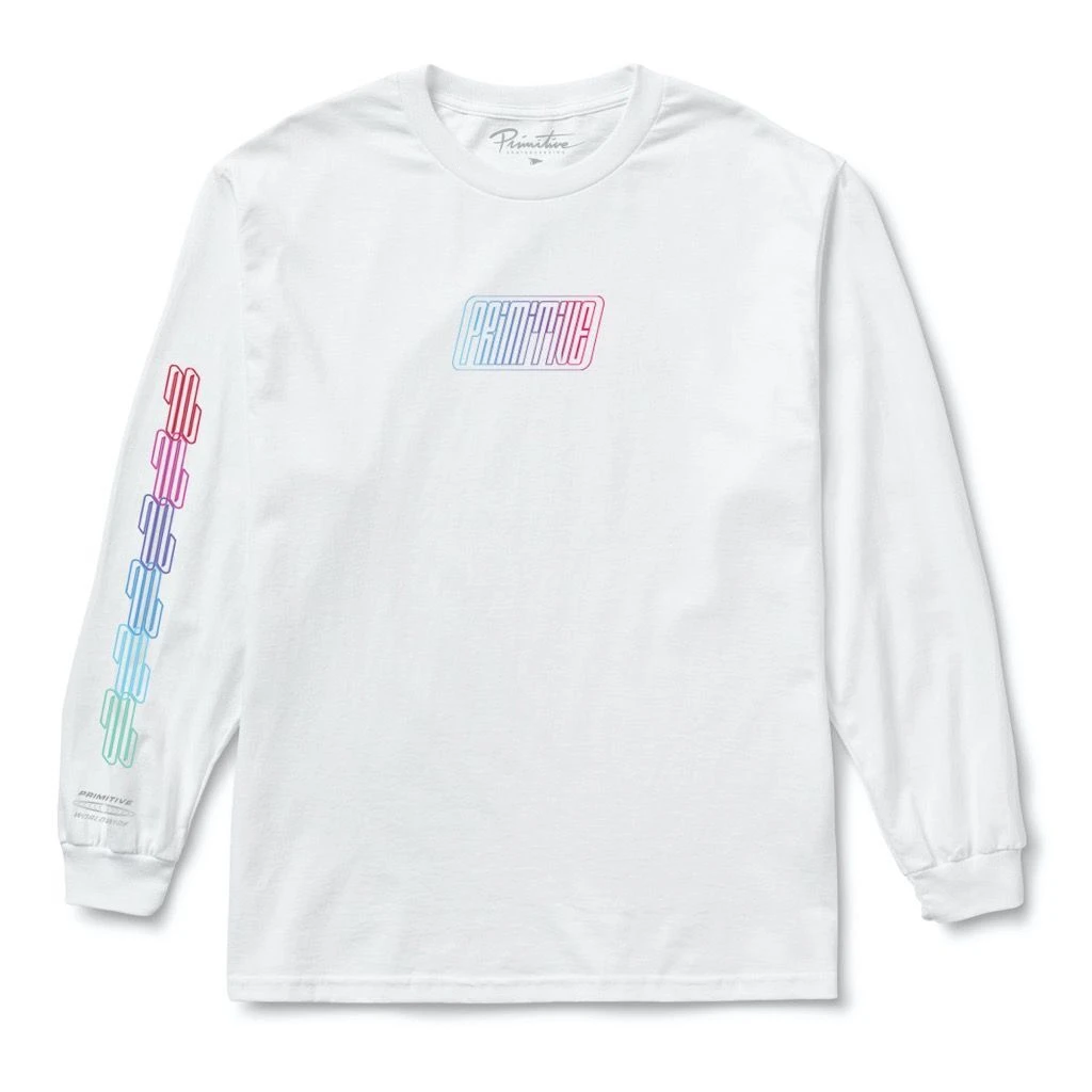 Primitive Abyss Longsleeve - White 4 Primitive Abyss Longsleeve - White – Bild 2