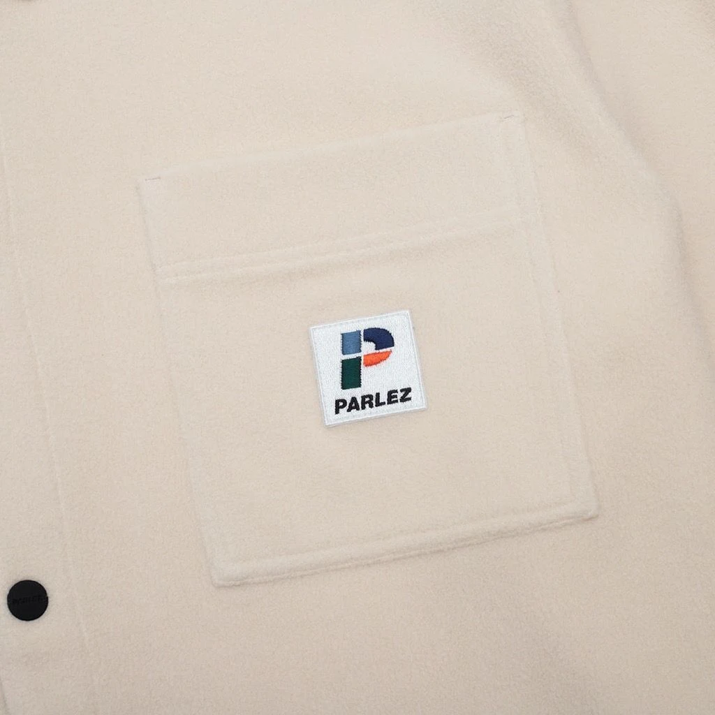 Parlez Skipper Fleece Shirt - Ecru 5 Parlez Skipper Fleece Shirt - Ecru – Bild 3