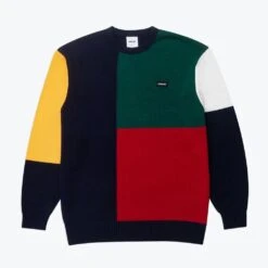 Parlez Block Knit Sweatshirt - Multi