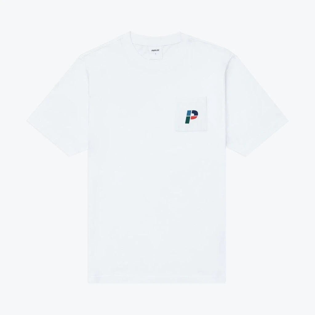 Parlez Laborie T-Shirt - White 3 Parlez Laborie T-Shirt - White