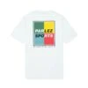 Parlez Riviera T-Shirt - White -Skateshop24 Skateboard parss23141 1 1280x1280