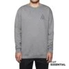 HUF Essentials TT Pullover Athletic Heather -Skateshop24 Skateboard pf00101 athhr 1 1280x1280