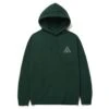 HUF Essentials Triple Triangle Hoodie - Forest Green -Skateshop24 Skateboard pf00491 fogrn 1 1280x1280