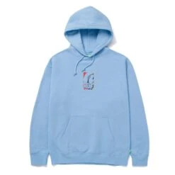 HUF H-Dog Hoodie - Light Blue