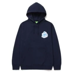 HUF Tear You A New One Hoodie - Navy