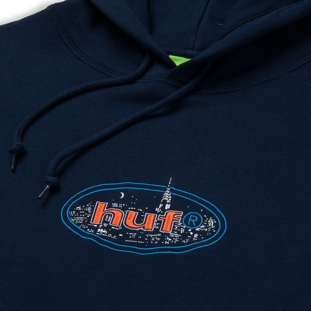HUF City Lights Hoodie - Navy 4 HUF City Lights Hoodie - Navy – Bild 2