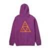 HUF Set Triple Triangle Hoodie - Grape -Skateshop24 Skateboard pf00572 grape 1 1280x1280