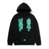 HUF Anthem Hoodie - Black -Skateshop24 Skateboard pf00617 black 1 1280x1280