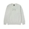 HUF Home Team Pullover - Heather Grey -Skateshop24 Skateboard pf00628 htgry 1 1280x1280