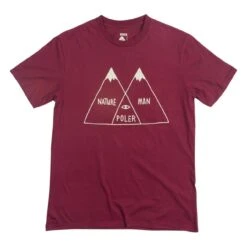 POLER T-Shirt VENN DIAGRAM (MEN) Sweet Berry Wine