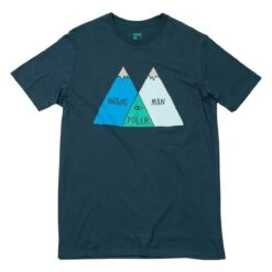 POLER T-Shirt VENN Blue Steel