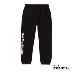 HUF Essentials Fleece Hose Black
