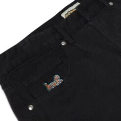 HUF Cromer Signature Pant - Black Washed Denim -Skateshop24 Skateboard pt00242 bkwdn 3 1280x1280