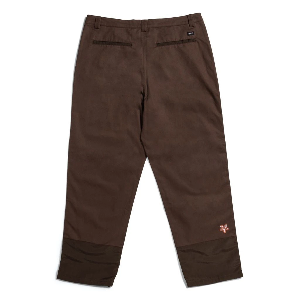 HUF Field Crew Pant - Chocolate 4 HUF Field Crew Pant - Chocolate – Bild 2
