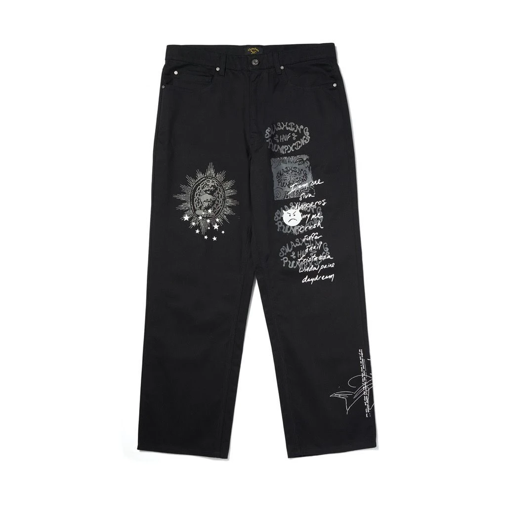 HUF Muzzle 5 Pocket Hose - Black 2 HUF Muzzle 5 Pocket Hose - Black