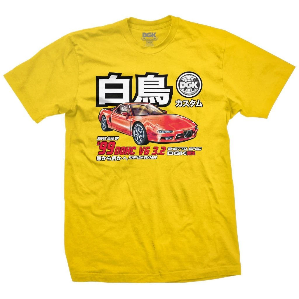 DGK Pole Position T-Shirt - Yellow 3 DGK Pole Position T-Shirt - Yellow