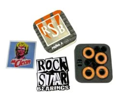 Rock Star Bearings RSB X Radio Collab Skateboard Kugellager -Skateshop24 Skateboard rock star bearings x radio 05 1280x1280