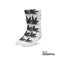HUF Essentials Plantlife Socken - White