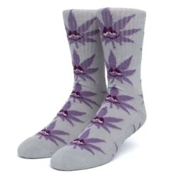 HUF Green Buddy Pl Socken Grey