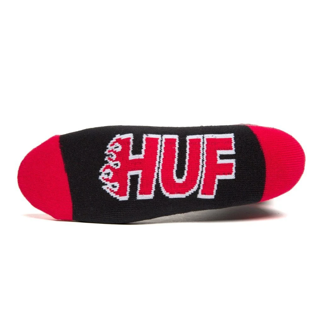 HUF Enforcer Socken - Black 5 HUF Enforcer Socken - Black – Bild 3
