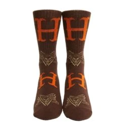 HUF X Thrasher Duality Sock - Chocolate 6 HUF X Thrasher Duality Sock - Chocolate -Skateshop24 Skateboard sk00723 choco 2 1280x1280