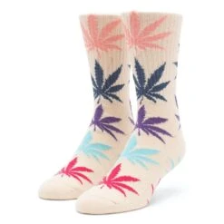 HUF Multi Hit Plantlife Socken - Cream