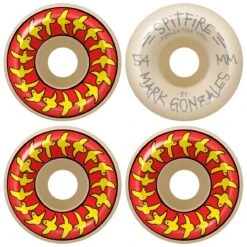 Spitfire Skateboard Rollen F4 Gonz Birds Conical Full 99A 54mm -Skateshop24 Skateboard spitfire formula 4 gonz birds conical full wheels 54mm 99a 1280x1280