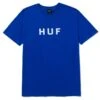 HUF Essentials OG Logo T-Shirt - Royal -Skateshop24 Skateboard ts01752 royal 1 1280x1280