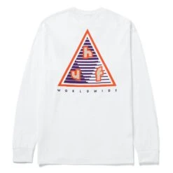 HUF High Adventure Longsleeve - White -Skateshop24 Skateboard ts01808 white 2 1280x1280