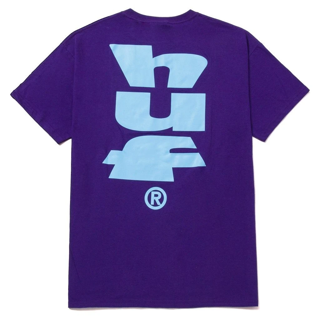 HUF Megablast T-Shirt - Purple 4 HUF Megablast T-Shirt - Purple – Bild 2