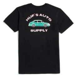 HUF Chop Shop Pocket T-Shirt - Black