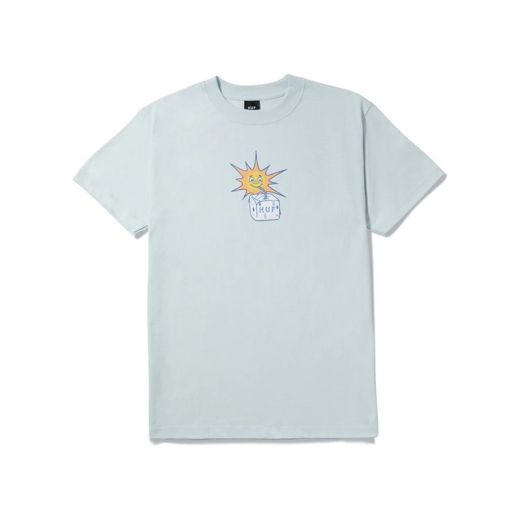 HUF Sippin Sun T-Shirt - Sky 3 HUF Sippin Sun T-Shirt - Sky