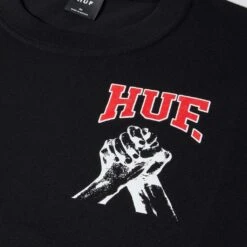 HUF Unity Song T-Shirt - Black -Skateshop24 Skateboard ts02099 black 3 1280x1280
