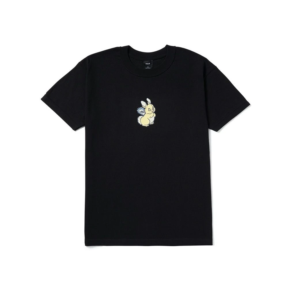 HUF Bad Hare Day T-Shirt - Black 3 HUF Bad Hare Day T-Shirt - Black