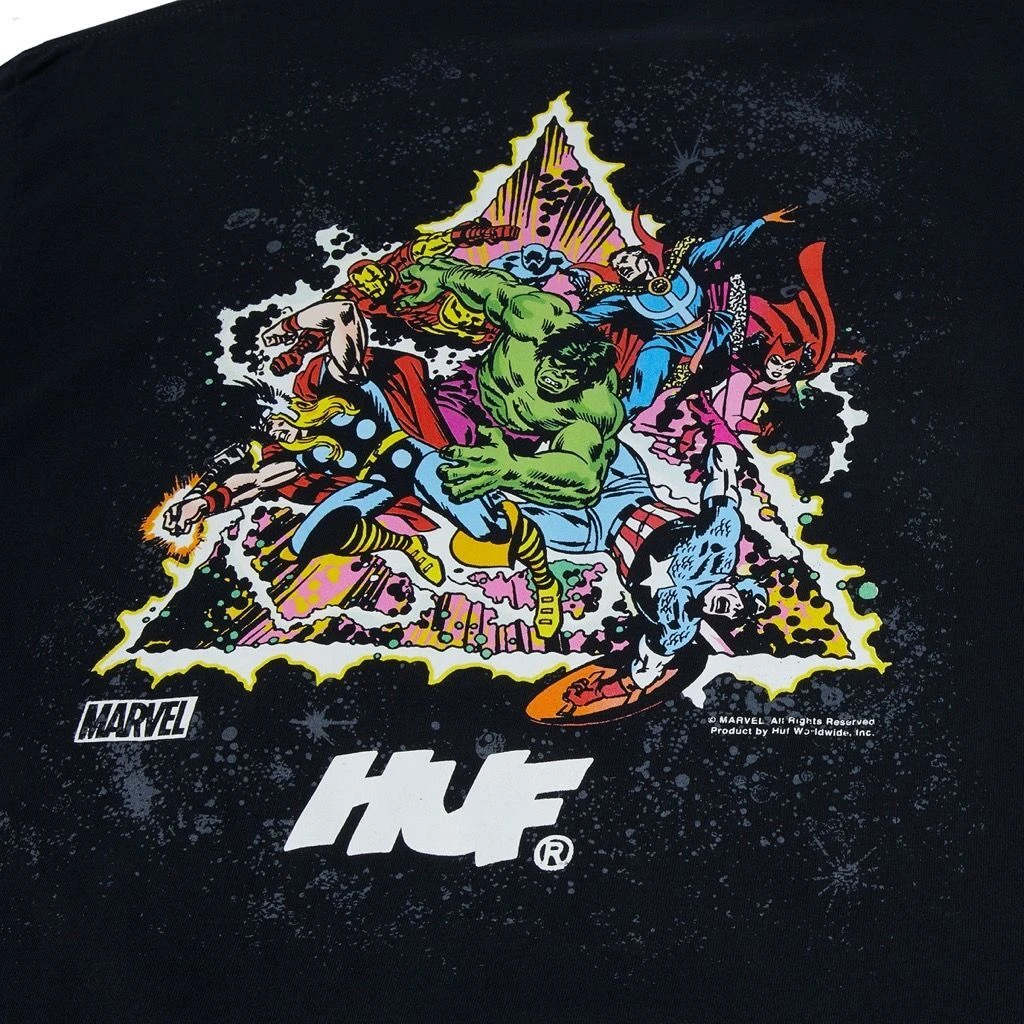 HUF Cosmic Assemblage T-Shirt - Black 5 HUF Cosmic Assemblage T-Shirt - Black – Bild 3